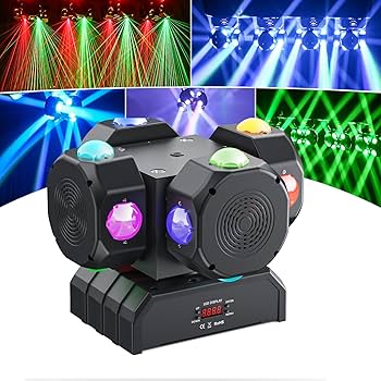 Amazon.com: HOLDLAMP 200W LED Moving Head DJ Lights with 4